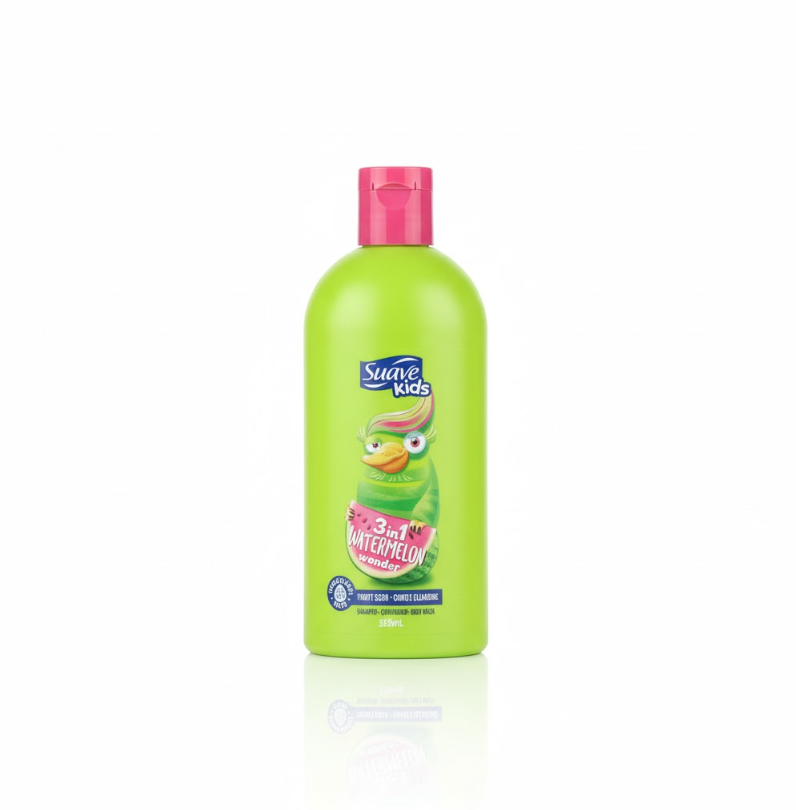 Suave Kids Watermelon Wonder 3-in-1 Shampoo Conditioner & Body Wash - 350ml