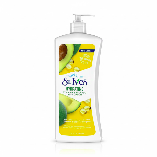 St. Ives Hydrating Vitamin E & Avocado Body Lotion - 621ml
