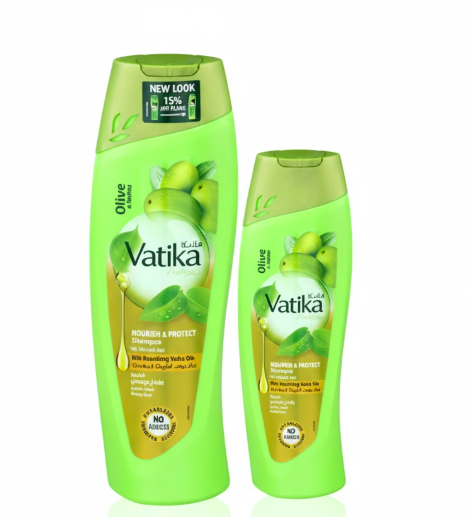 Dabur Vatika Nourish & Protect Shampoo 400ml + 200ml