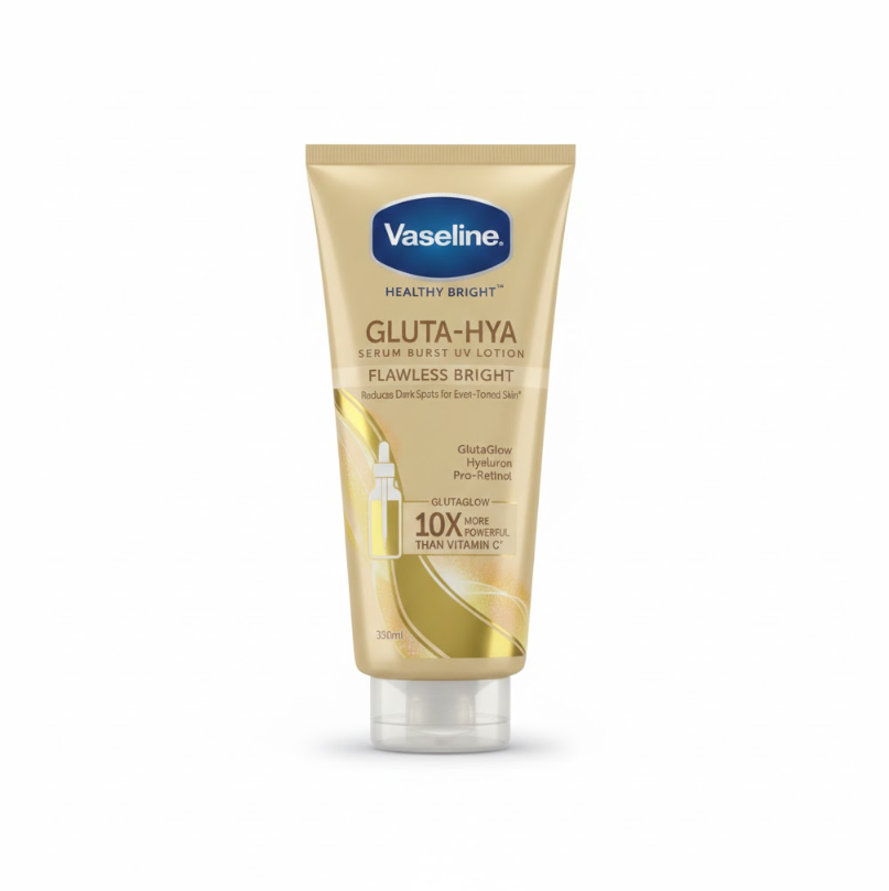 VASELINE HEALTHY BRIGHT GLUTA-HYA FLAWLESS GLOW SERUM IN LOTION 330ML