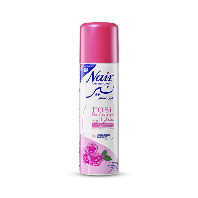 Nair Hair Removal Spray – Rose, 200 ml