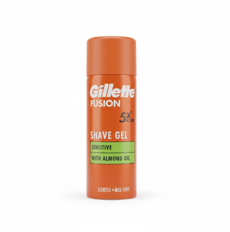 Shaving gel "Gillette Fusion 5x Action" 75ml