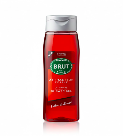 Brut Attraction Totale Shower Gel 500ml