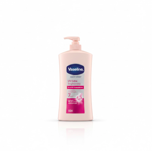 Vaseline Healthy Bright UV Extra Brightening Lotion Gluta Ceramide 500 ml