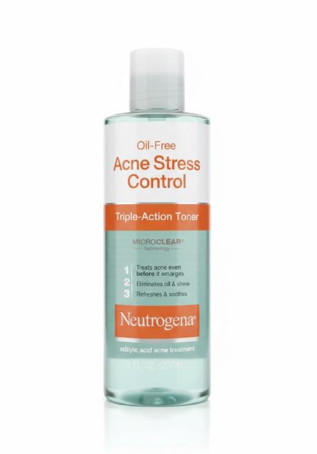 Neutrogena Oil-Free Acne Stress Control Triple-Action Toner