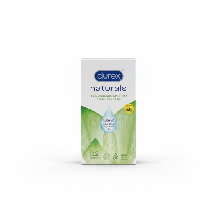 Durex Naturals 12 Pack