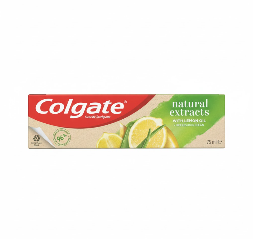Colgate Toothpaste Naturals Extracts With Lemon Oil-75ml